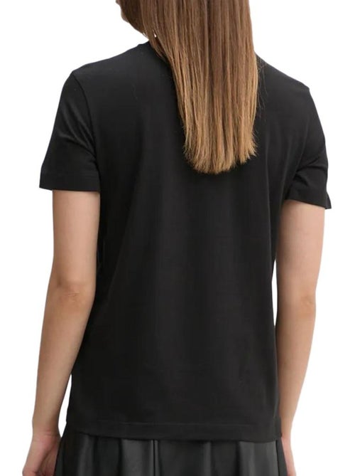 Calvin Klein Jeans Geborduurd Zwart T-shirt voor Dames - Kiabi Calvin Klein Jeans Geborduurd Zwart T-shirt voor Dames - Kiabi