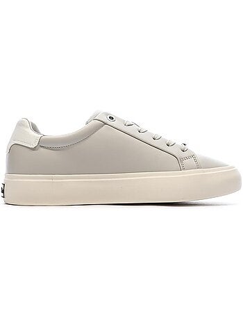 Calvin klein jeans grijze dames sneakers met veters