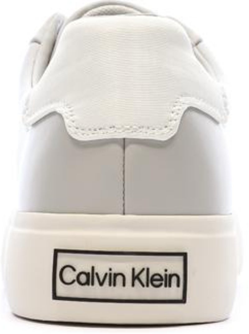 Calvin Klein Jeans Grijze Dames Sneakers met Veters Zilvergrijs - Kiabi