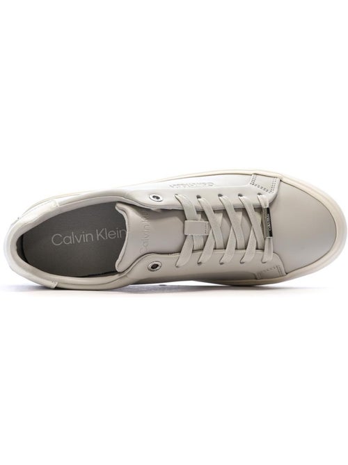 Calvin Klein Jeans Grijze Dames Sneakers met Veters - Kiabi Calvin Klein Jeans Grijze Dames Sneakers met Veters - Kiabi