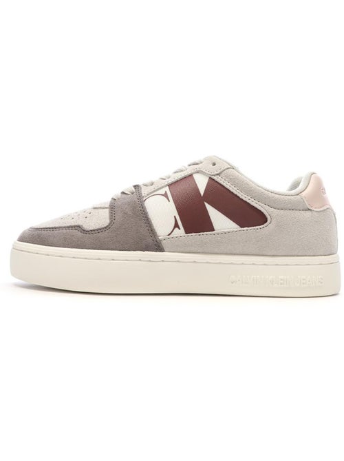Calvin Klein Jeans Grijze Dames Sneakers Mushroom - Kiabi Calvin Klein Jeans Grijze Dames Sneakers Mushroom - Kiabi