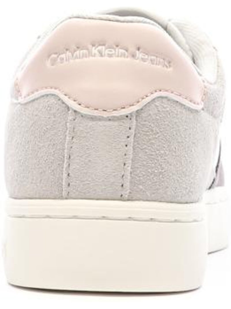Calvin Klein Jeans Grijze Dames Sneakers Mushroom Zilvergrijs - Kiabi