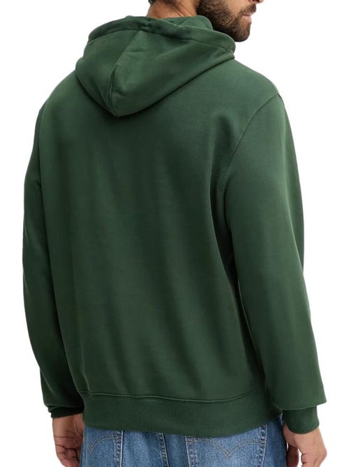 Calvin Klein Jeans Groene Hoodie voor Heren met Micro Badge - Kiabi Calvin Klein Jeans Groene Hoodie voor Heren met Micro Badge - Kiabi