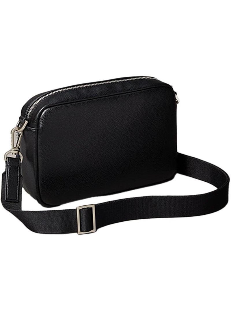 Calvin Klein Jeans Heren Cameratas Zwart - Crossbody Tas met Verhoogd Logo Zwart - Kiabi