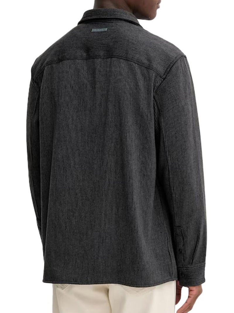 Calvin Klein Jeans Heren Corduroy Overhemd met Blauwe Strepen Blauw - Kiabi
