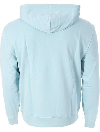 Calvin klein jeans heren hoodie blauw 350 terry micro