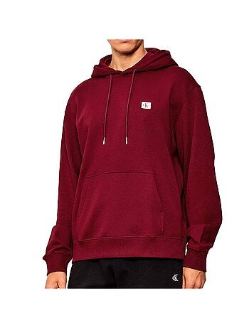 Calvin klein jeans heren hoodie wit 350