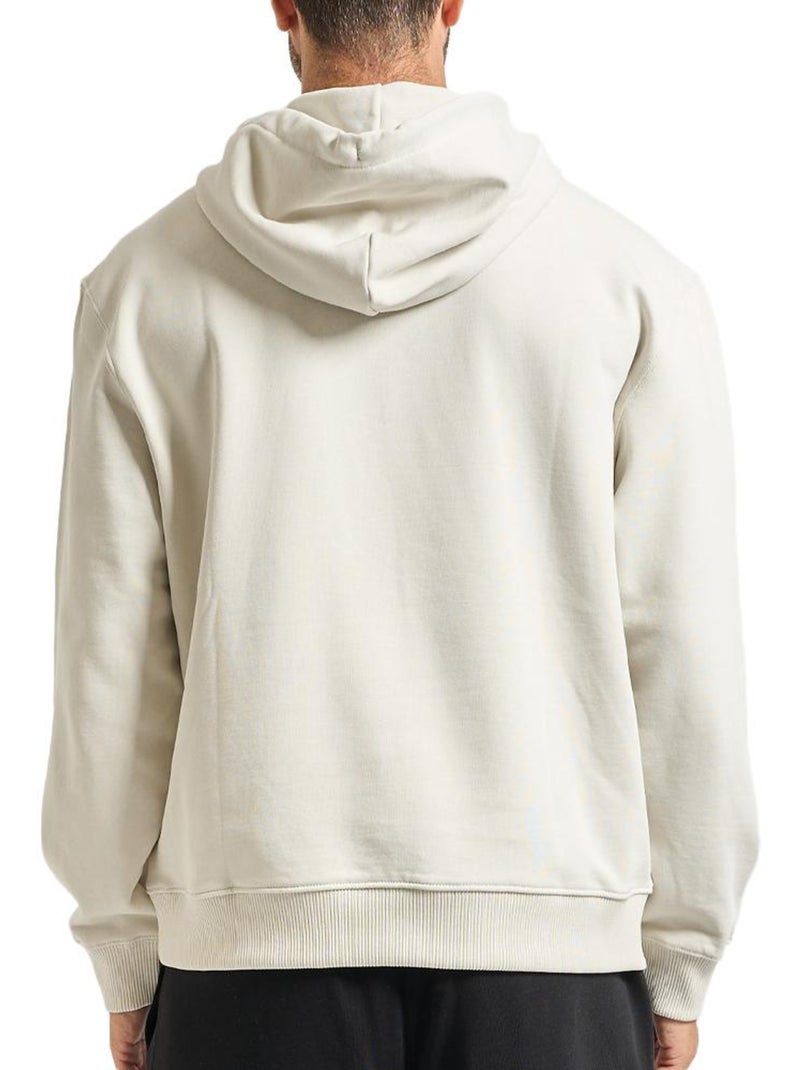 Calvin Klein Jeans Heren Hoodie Ecru 350 Terry Monogram Ecru - Kiabi
