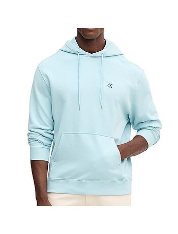 Calvin klein jeans heren hoodie bruin 350 terry monogram