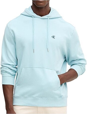 Calvin klein jeans heren hoodie bruin 350 terry monogram