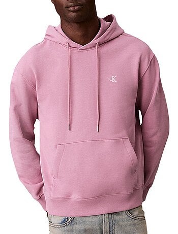 Calvin klein jeans heren hoodie beige 350 terry
