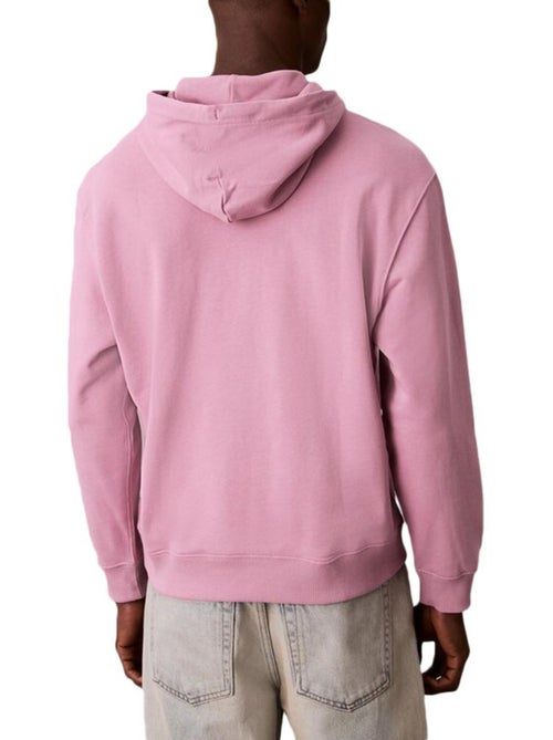 Calvin Klein Jeans Heren Hoodie Roze 350 Terry Monogram - Kiabi Calvin Klein Jeans Heren Hoodie Roze 350 Terry Monogram - Kiabi
