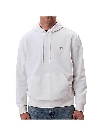 Calvin klein jeans heren hoodie wit 350
