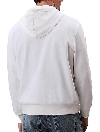 Calvin klein jeans heren hoodie wit 350