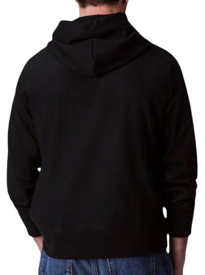 Calvin Klein Jeans Heren Hoodie Zwart Premium Terry Zwart - Kiabi