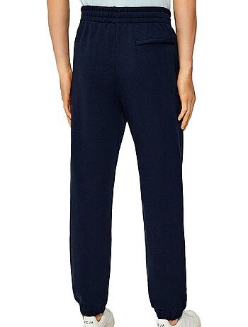 Calvin klein jeans heren joggingbroek zwart/blauw 350 terry monogram