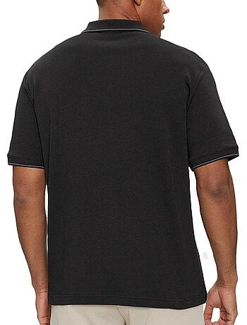 Calvin klein jeans heren polo zwart k10k112463