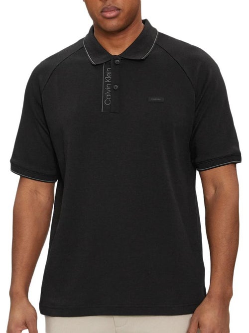 Calvin Klein Jeans Heren Polo Zwart K10K112463 - Kiabi Calvin Klein Jeans Heren Polo Zwart K10K112463 - Kiabi
