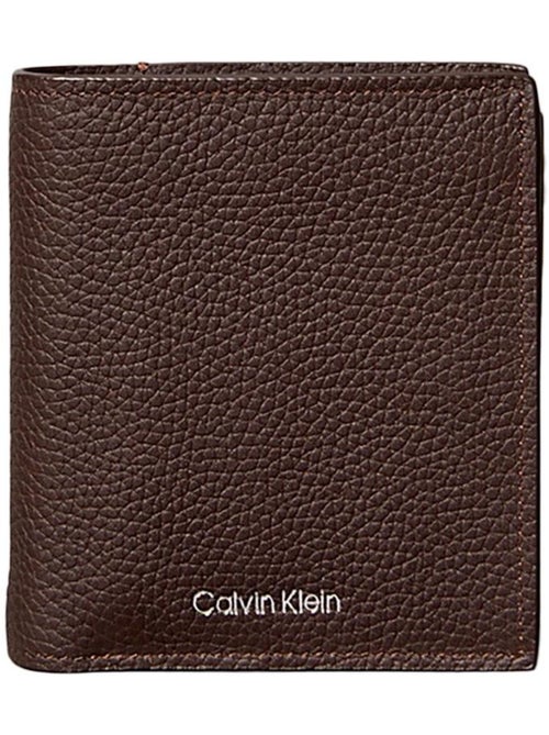 Calvin Klein Jeans Heren Portemonnee Bruin Folie Reliëf - Kiabi Calvin Klein Jeans Heren Portemonnee Bruin Folie Reliëf - Kiabi