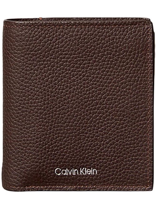 Calvin Klein Jeans Heren Portemonnee Bruin Folie Reliëf - Kiabi Calvin Klein Jeans Heren Portemonnee Bruin Folie Reliëf - Kiabi