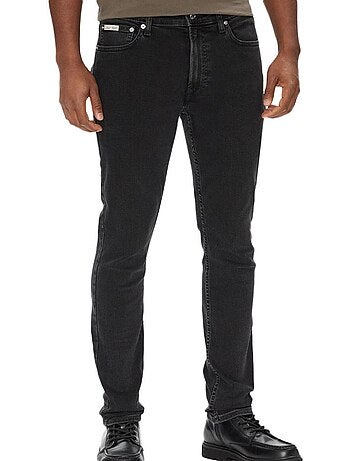 Calvin klein jeans heren skinny jeans zwart lv04rb722g