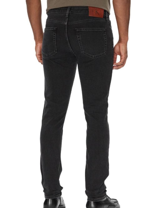 Calvin Klein Jeans Heren Skinny Jeans Zwart LV04RB722G - Kiabi Calvin Klein Jeans Heren Skinny Jeans Zwart LV04RB722G - Kiabi