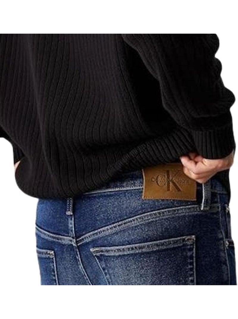 Calvin Klein Jeans Heren Slim Tapered Jeans Blauw Blauw - Kiabi