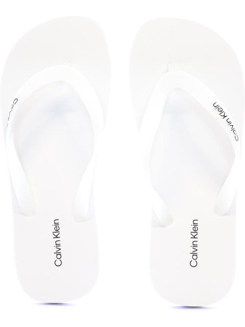 Calvin Klein Jeans Heren Slippers Wit - Kiabi Calvin Klein Jeans Heren Slippers Wit - Kiabi