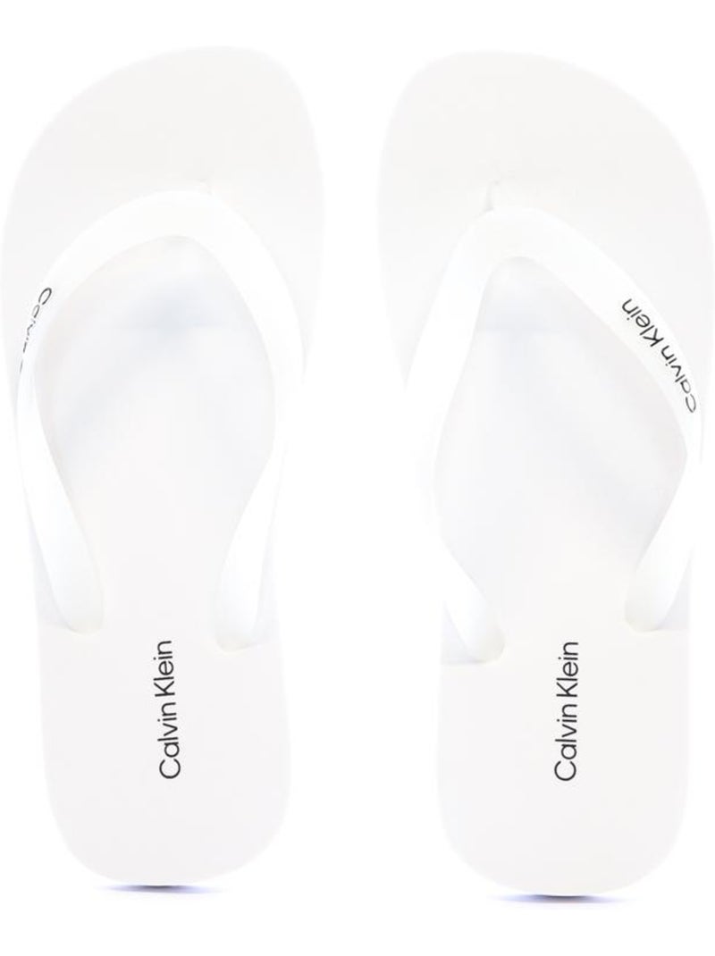 Calvin Klein Jeans Heren Slippers Wit Wit - Kiabi