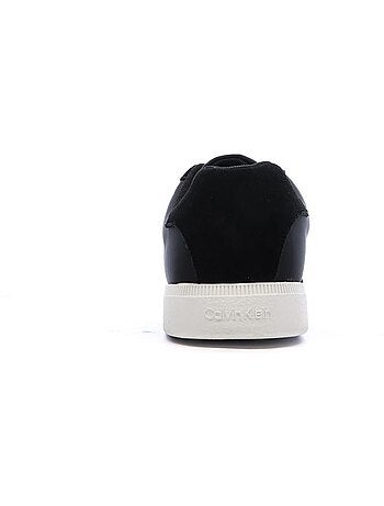 Calvin klein jeans heren sneakers zwart laag model
