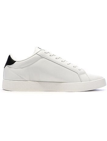 Calvin klein jeans heren sneakers zwart/wit 3 cupsole