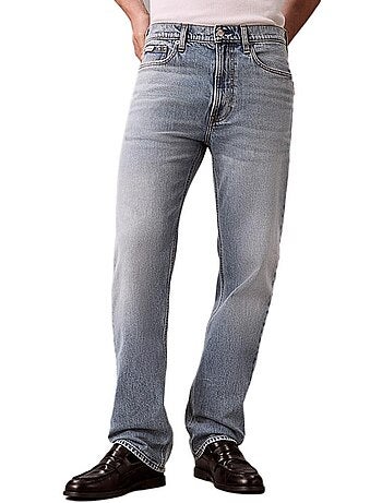 Calvin klein jeans heren straight fit jeans blauw