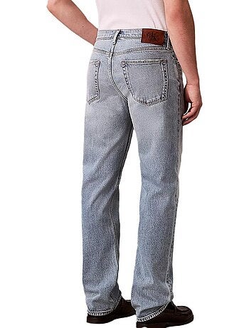 Calvin klein jeans heren straight fit jeans blauw