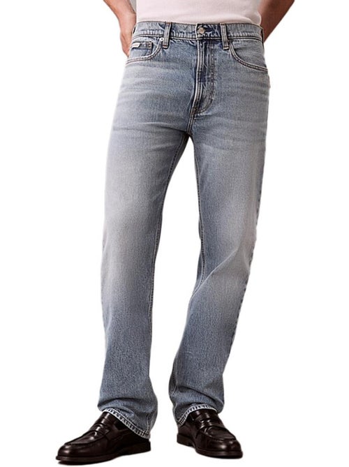 Calvin Klein Jeans Heren Straight Fit Jeans Blauw - Kiabi