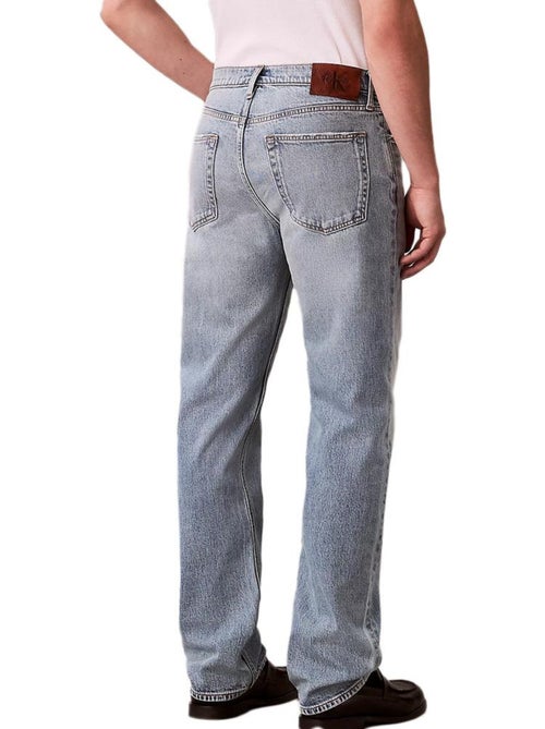 Calvin Klein Jeans Heren Straight Fit Jeans Blauw - Kiabi