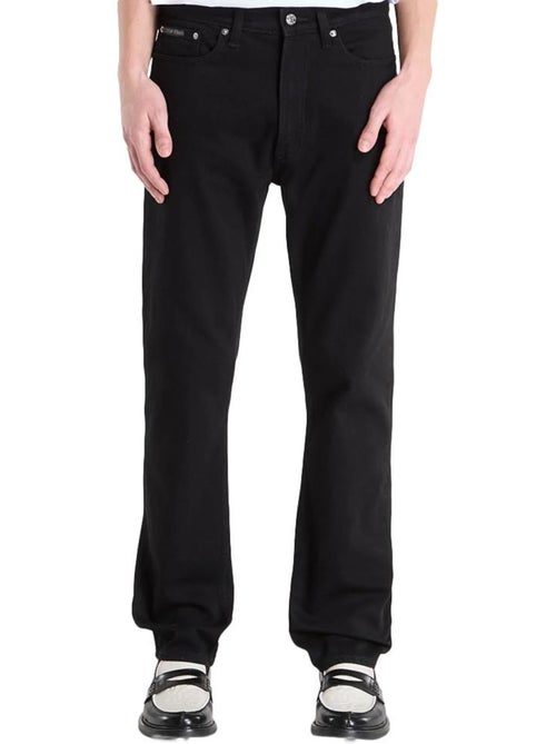 Calvin Klein Jeans Heren Straight Fit Jeans Zwart - Kiabi Calvin Klein Jeans Heren Straight Fit Jeans Zwart - Kiabi