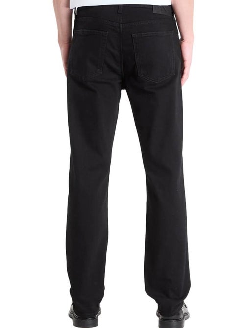Calvin Klein Jeans Heren Straight Fit Jeans Zwart - Kiabi Calvin Klein Jeans Heren Straight Fit Jeans Zwart - Kiabi