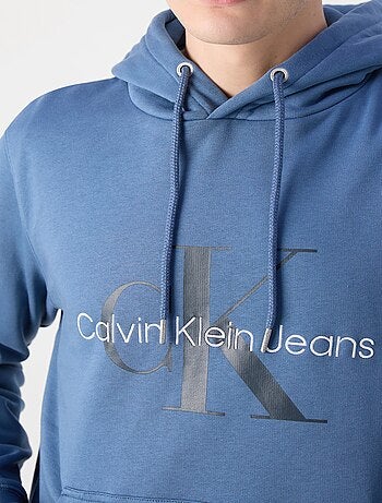 Calvin klein jeans heren sweatshirt lichtblauw j30j320805