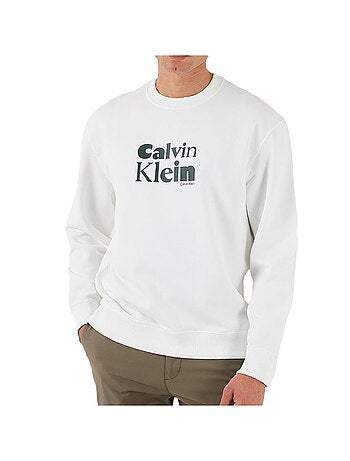 Calvin klein jeans heren sweatshirt zwart calvi