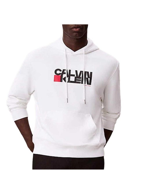 Calvin Klein Jeans Heren Sweatshirt Wit LV04RD258G - Kiabi Calvin Klein Jeans Heren Sweatshirt Wit LV04RD258G - Kiabi
