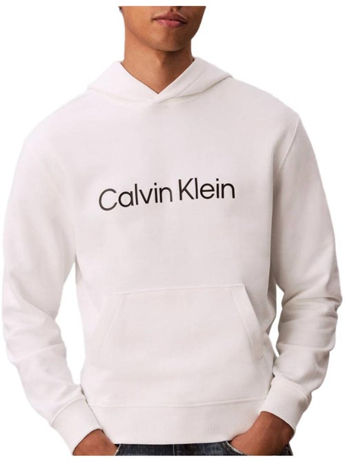 Calvin Klein Jeans Heren Sweatshirt Wit LV14LD231G - Kiabi Calvin Klein Jeans Heren Sweatshirt Wit LV14LD231G - Kiabi