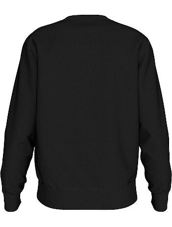 Calvin klein jeans heren sweatshirt zwart calvi