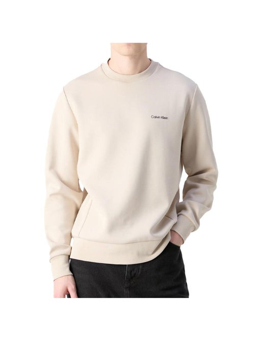 Calvin Klein Jeans Heren Sweatshirt Zwart Micro - Kiabi Calvin Klein Jeans Heren Sweatshirt Zwart Micro - Kiabi