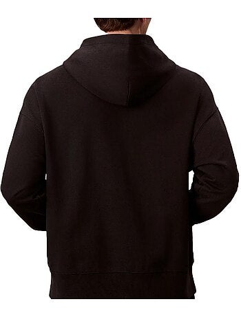 Calvin klein jeans heren sweatshirt zwart standaard pasvorm