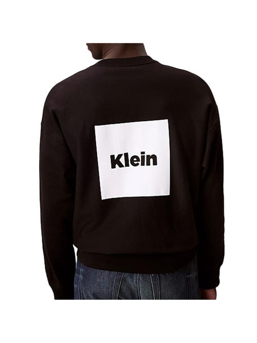 Calvin Klein Jeans Heren Sweatshirt Zwart/Grijs LV04RD216G - Kiabi Calvin Klein Jeans Heren Sweatshirt Zwart/Grijs LV04RD216G - Kiabi