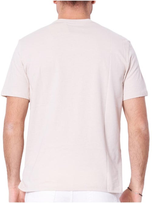Calvin Klein Jeans Heren T-Shirt Beige - Groothandel 30s EU - Kiabi Calvin Klein Jeans Heren T-Shirt Beige - Groothandel 30s EU - Kiabi