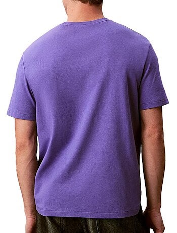 Calvin klein jeans heren t-shirt violet easy lv04rc275g