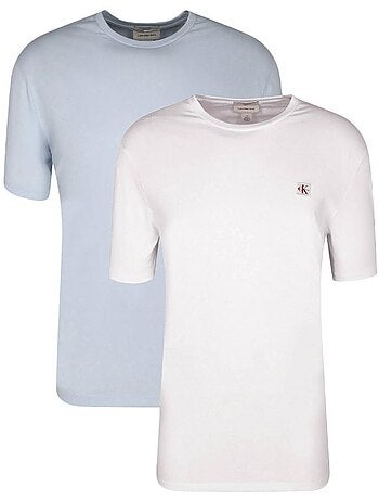 Calvin klein heren t-shirts zwart/wit - 2-pack