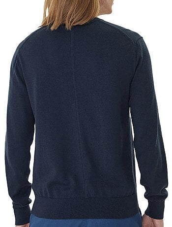Calvin klein jeans heren trui terracotta - ls supima