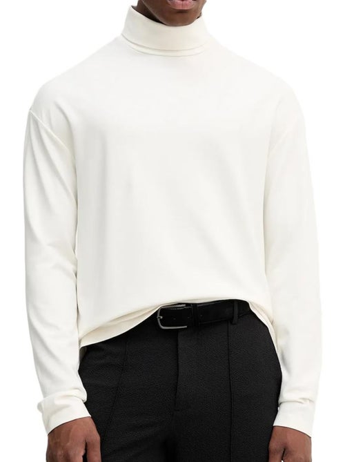 Calvin Klein Jeans Heren Trui Wit Compressie - Kiabi Calvin Klein Jeans Heren Trui Wit Compressie - Kiabi